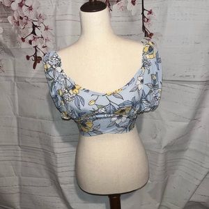 Bog collection crop top